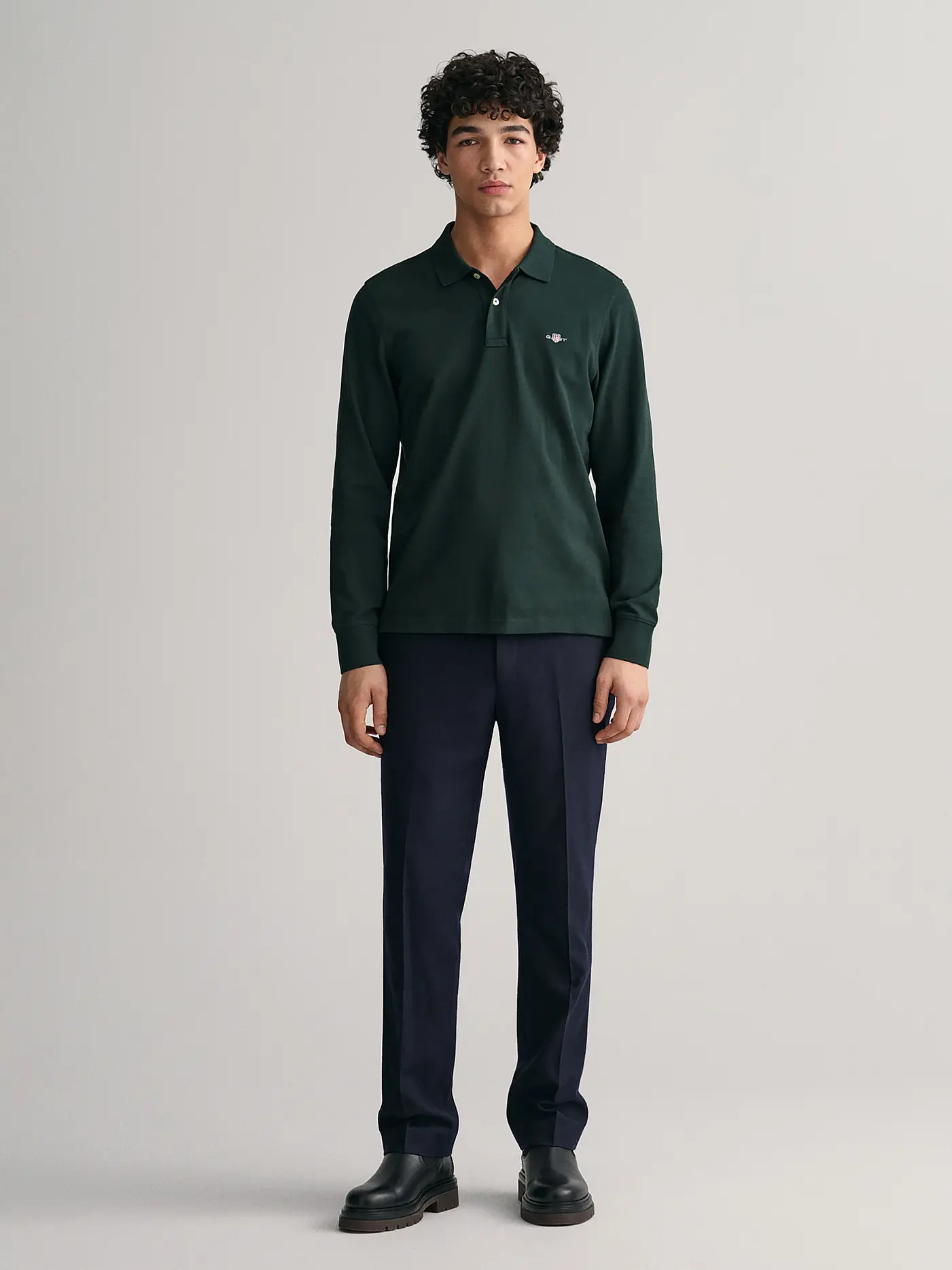 GANT | Poloshirt Slim Fit | dunkelgrün